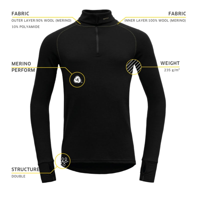 DEVOLD Expedition ulltrøye i merino - dame - Image 3