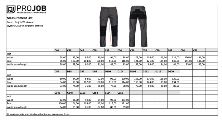 Servicebukse Stretch Herre - Image 5